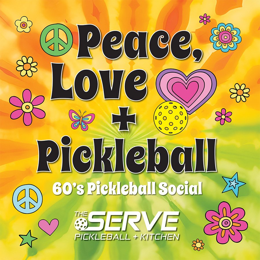 60's Throwback Pickleball Social