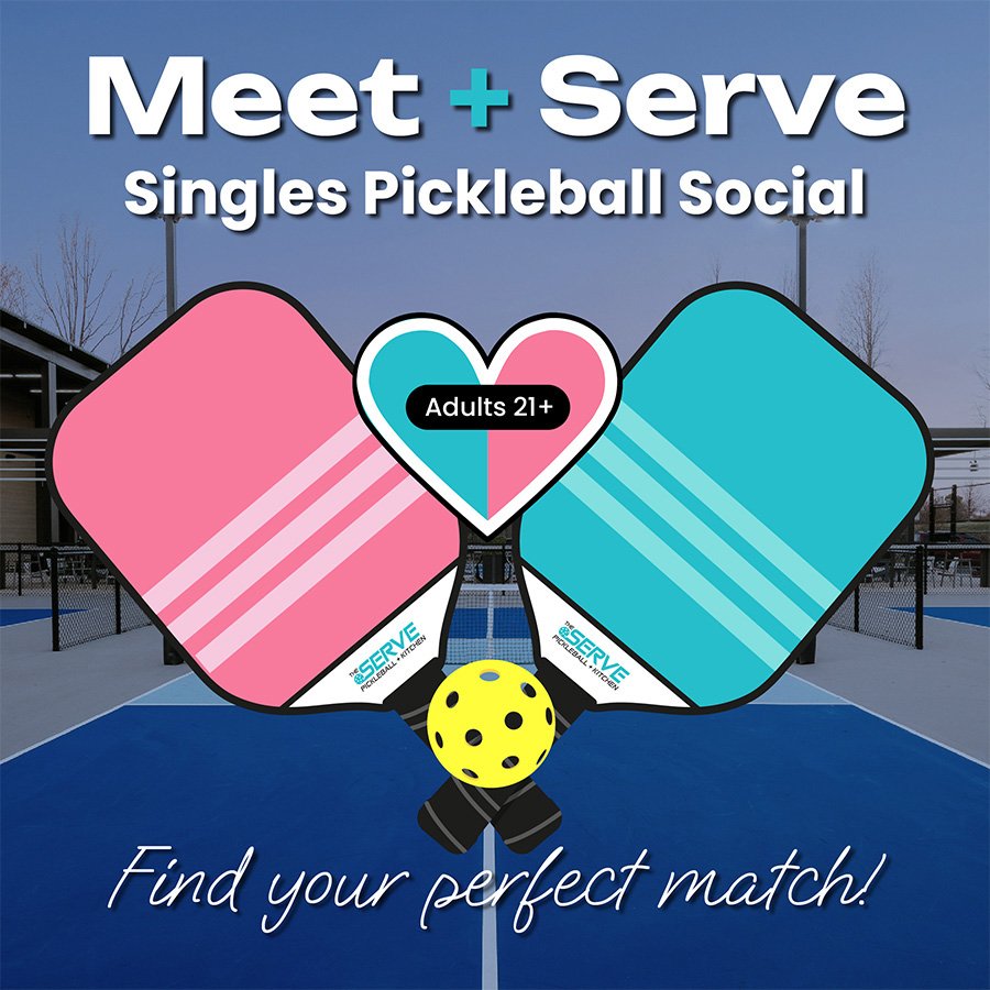 Meet + Serve: Singles Pickleball Social